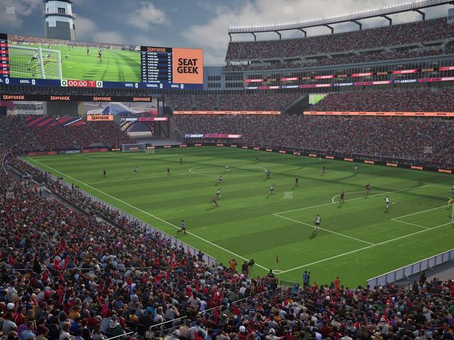 Gillette Stadium - Section 225 Seat View