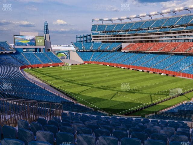 Gillette Stadium - Section 225 Seat View