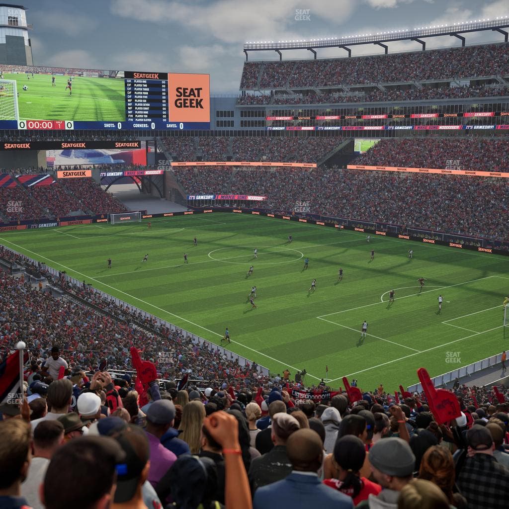 Gillette Stadium - Section 225 Seat View