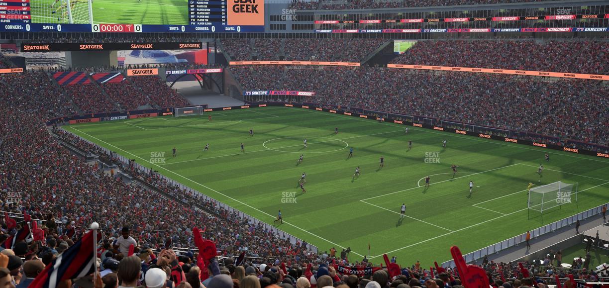 Gillette Stadium - Section 225 Seat View