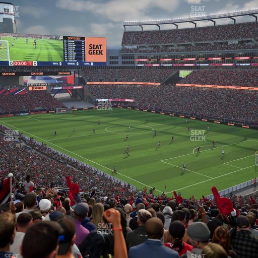 Gillette Stadium - Section 225 Seat View