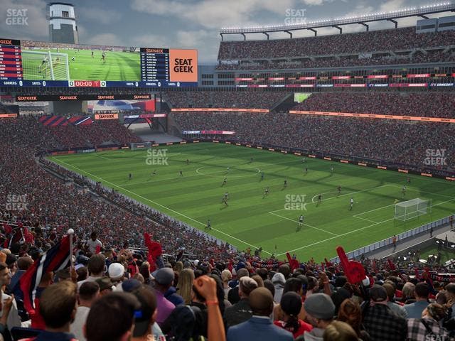 Gillette Stadium - Section 225 Seat View