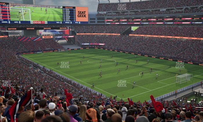 Gillette Stadium - Section 225 Seat View