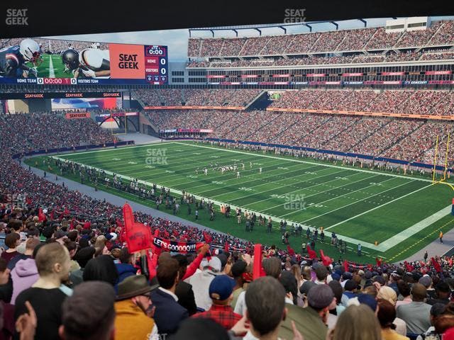 Gillette Stadium - Section 226 Seat View Gillette Stadium - Section 226 Seat View