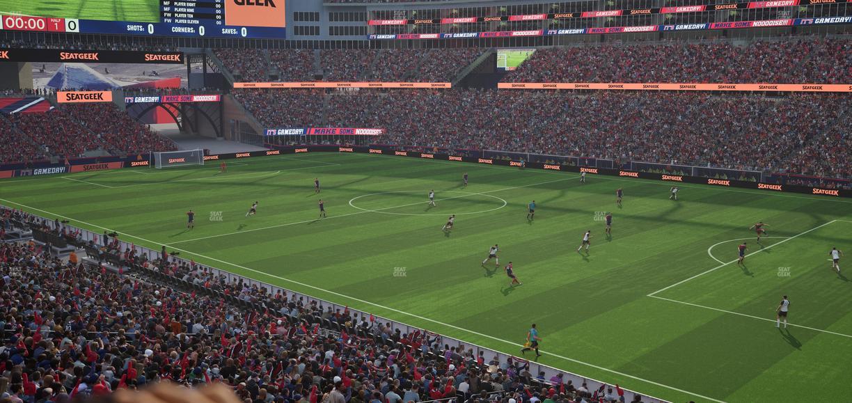 Gillette Stadium - Section 227 Seat View