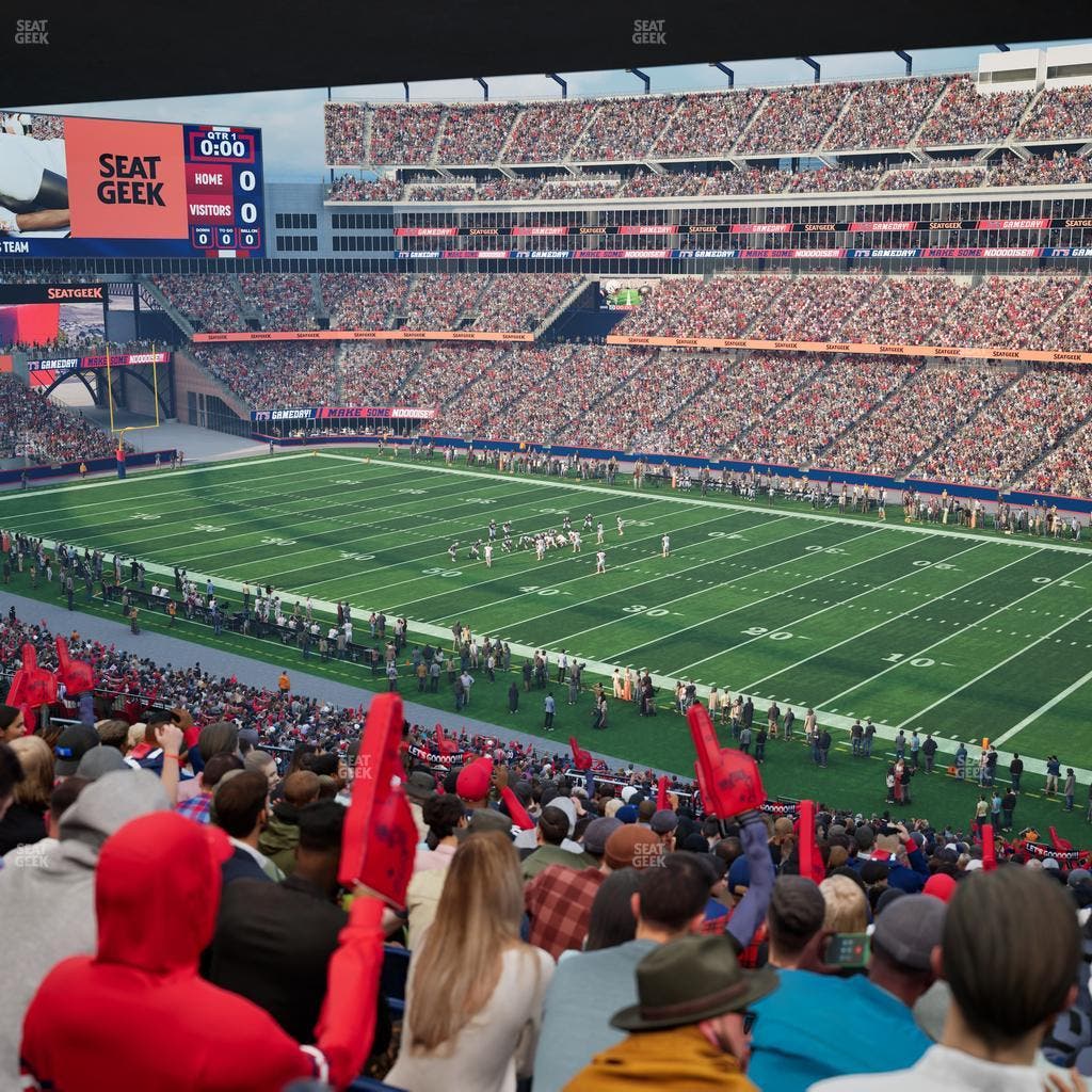 Gillette Stadium - Section 227 Seat View