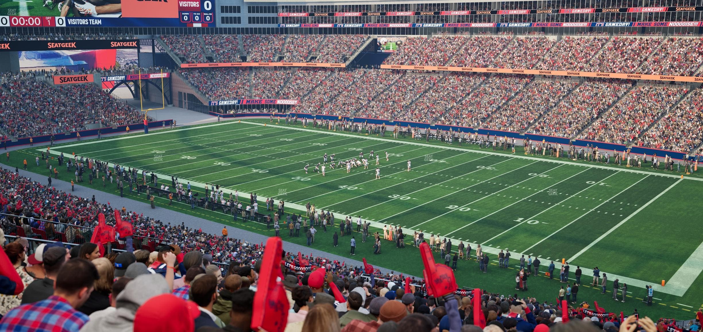 Gillette Stadium - Section 227 Seat View