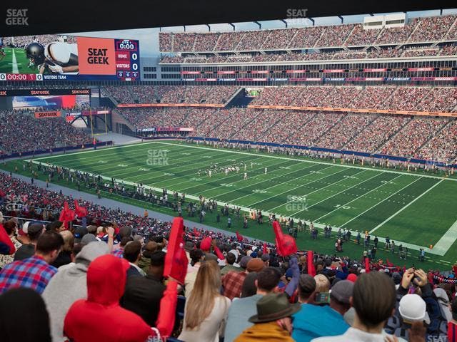 Gillette Stadium - Section 227 Seat View Gillette Stadium - Section 227 Seat View