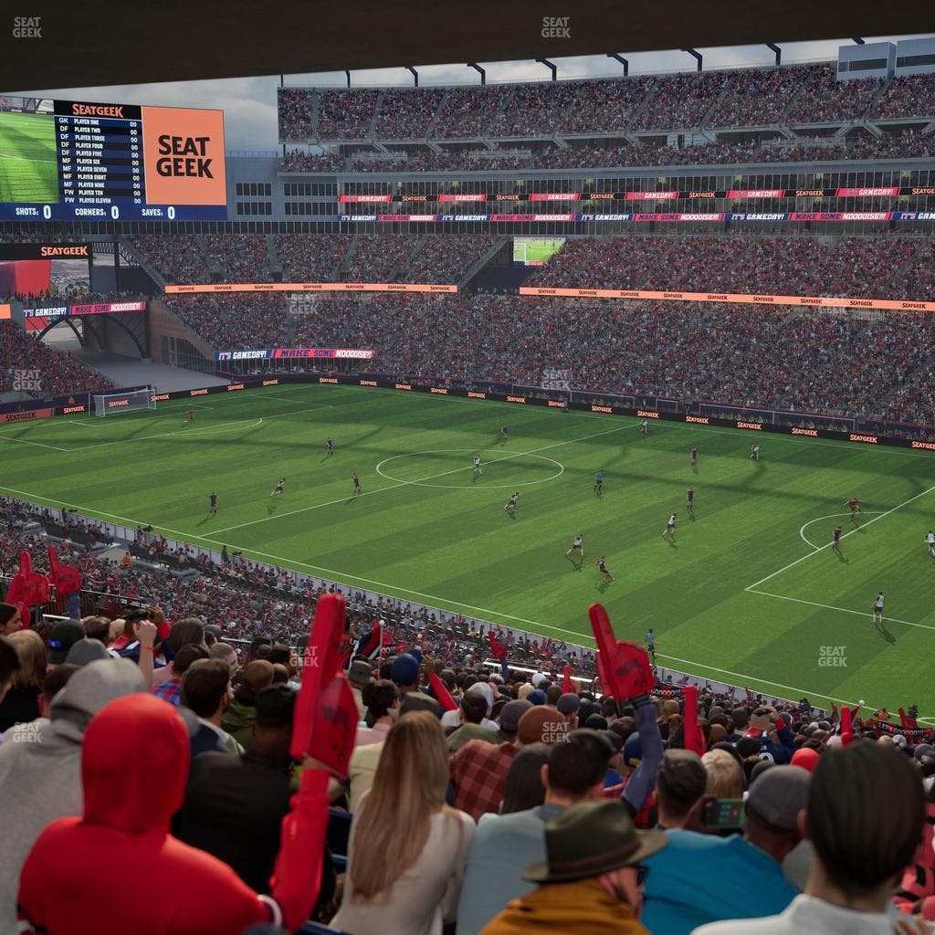 Gillette Stadium - Section 227 Seat View