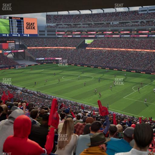 Gillette Stadium - Section 227 Seat View