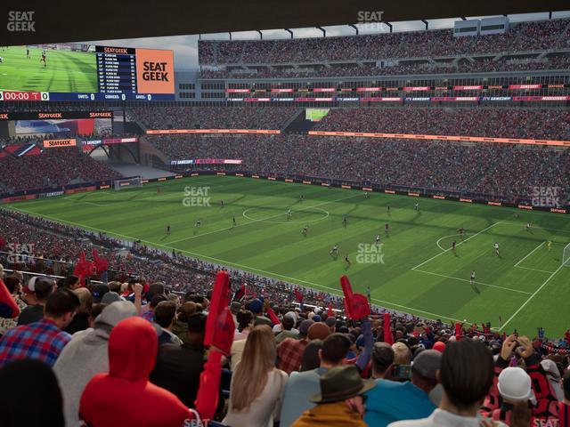 Gillette Stadium - Section 227 Seat View