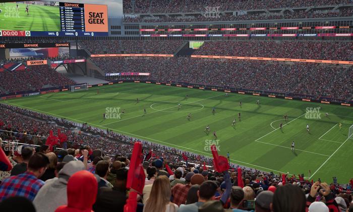 Gillette Stadium - Section 227 Seat View