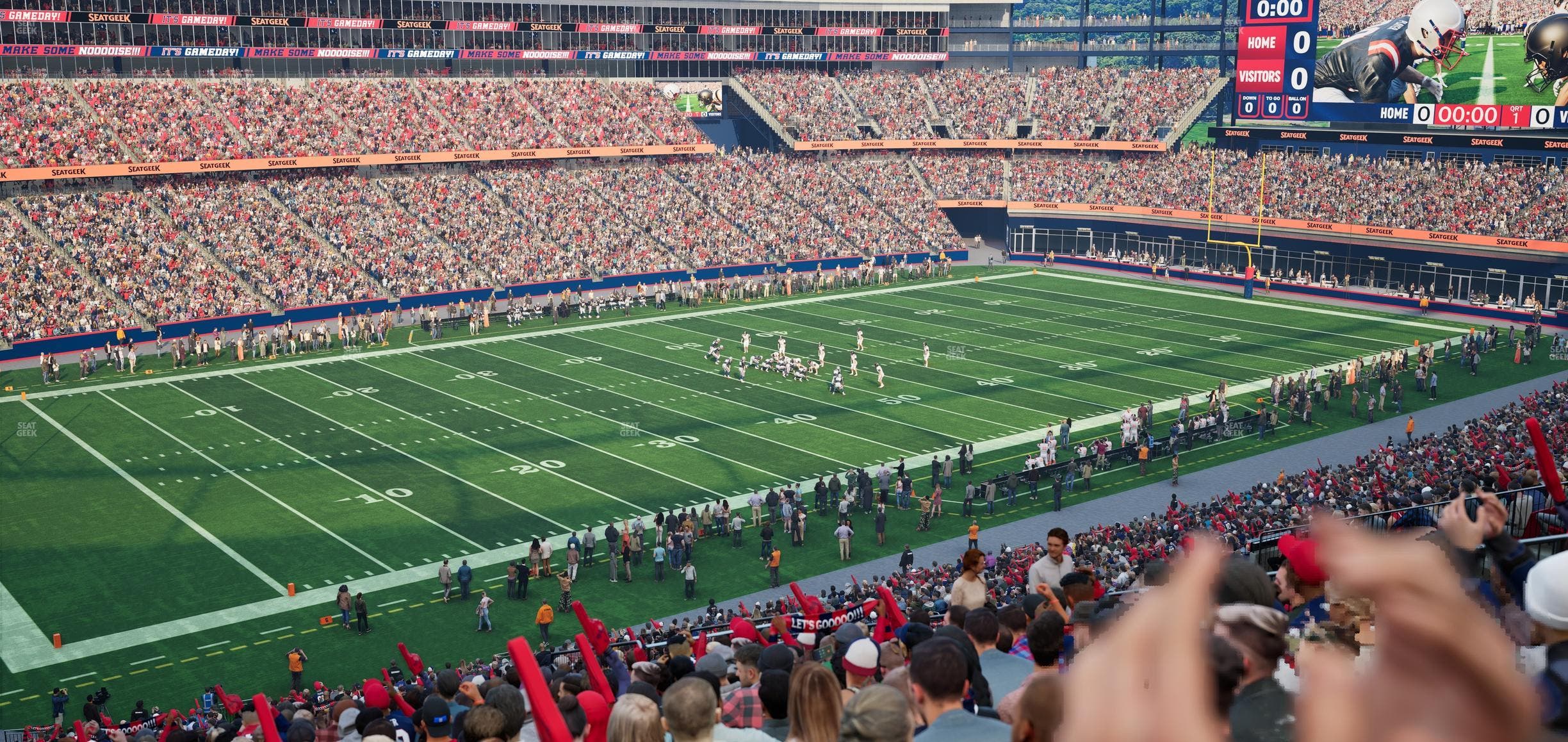Gillette Stadium - Section 236 Seat View
