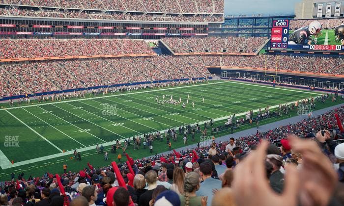 Gillette Stadium - Section 236 Seat View