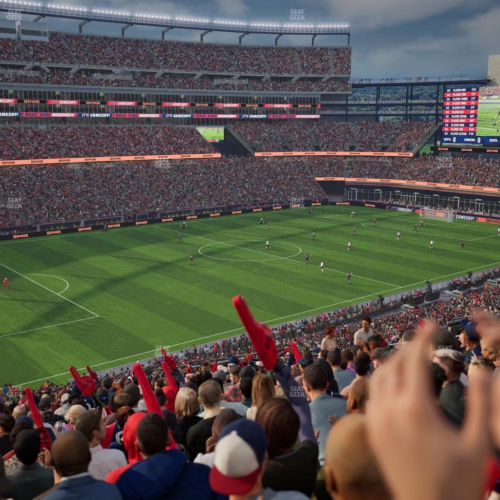 Gillette Stadium - Section 236 Seat View