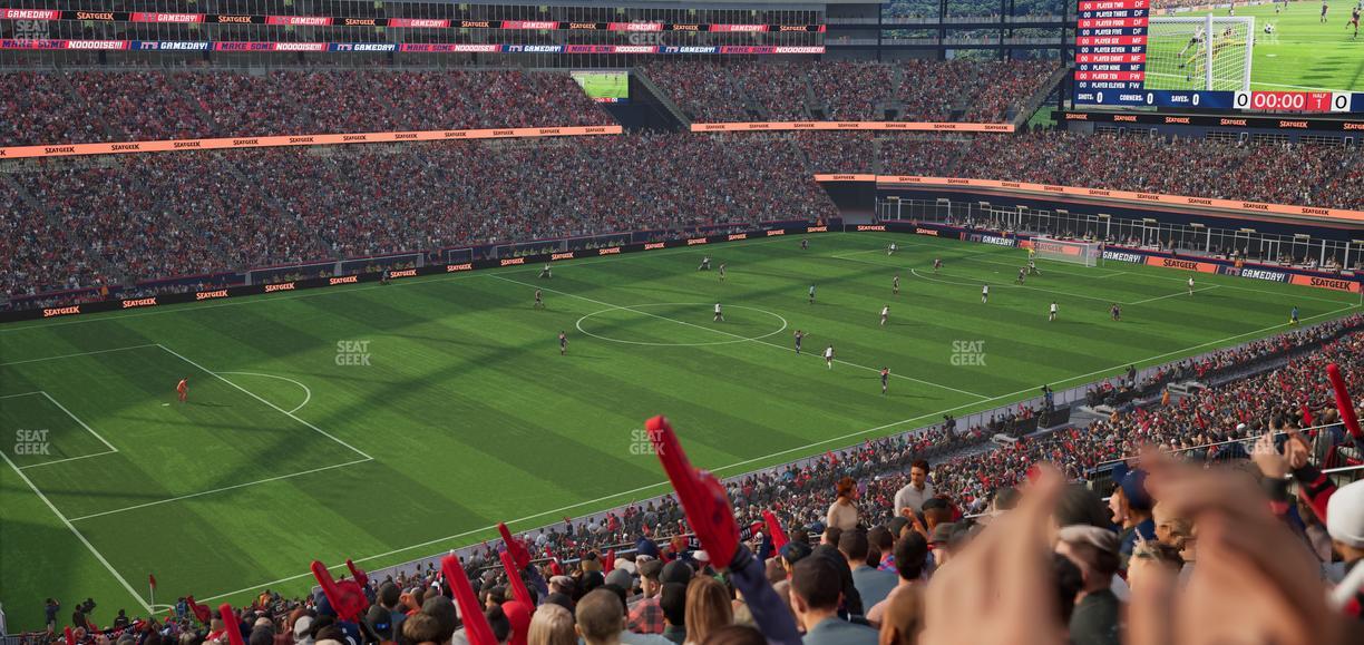 Gillette Stadium - Section 236 Seat View