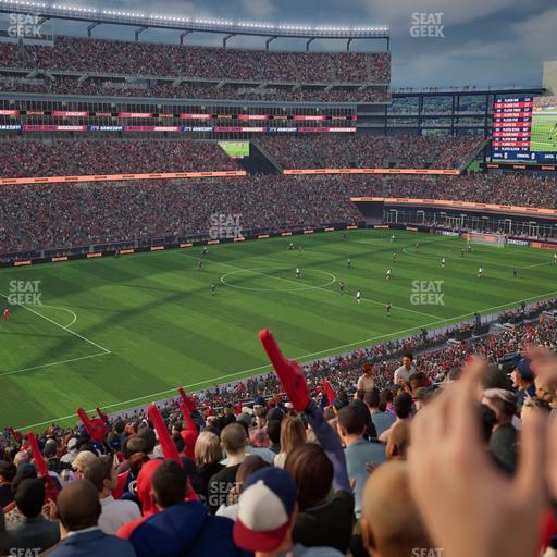 Gillette Stadium - Section 236 Seat View