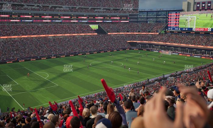 Gillette Stadium - Section 236 Seat View