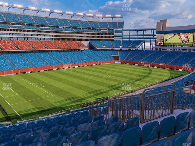 Gillette Stadium - Section 236 Seat View
