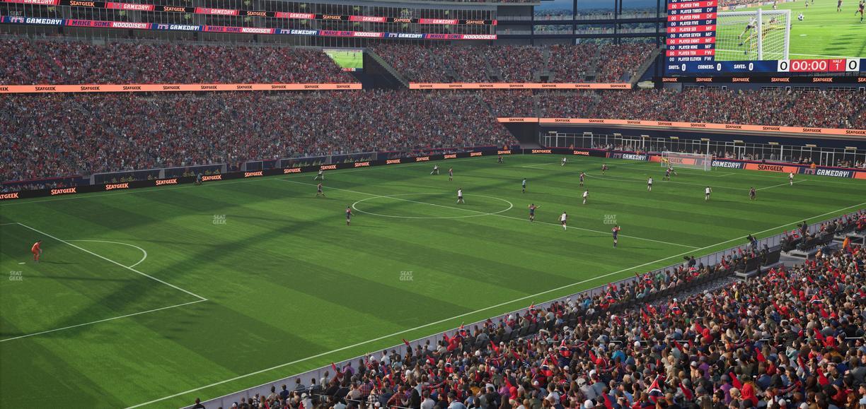 Gillette Stadium - Section 236 Seat View