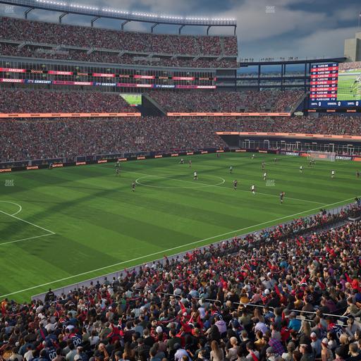 Gillette Stadium - Section 236 Seat View
