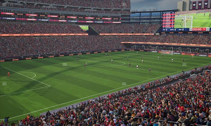 Gillette Stadium - Section 236 Seat View