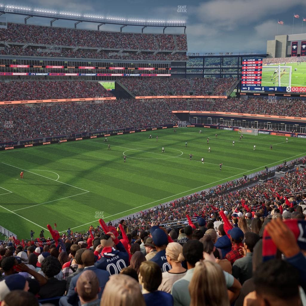 Gillette Stadium - Section 237 Seat View