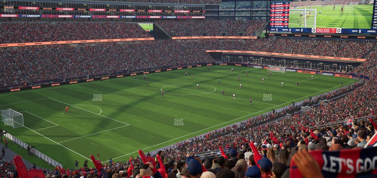 Gillette Stadium - Section 237 Seat View