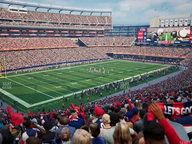 Gillette Stadium - Section 237 Seat View Gillette Stadium - Section 237 Seat View