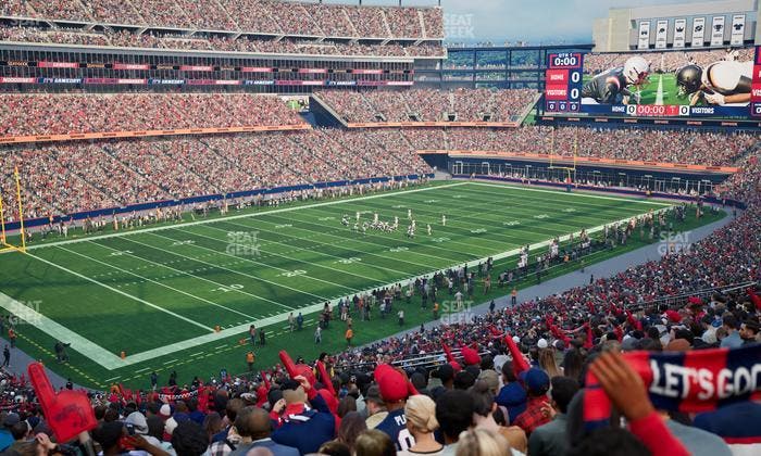 Gillette Stadium - Section 237 Seat View