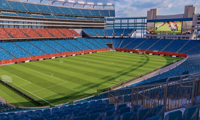 Gillette Stadium - Section 237 Seat View