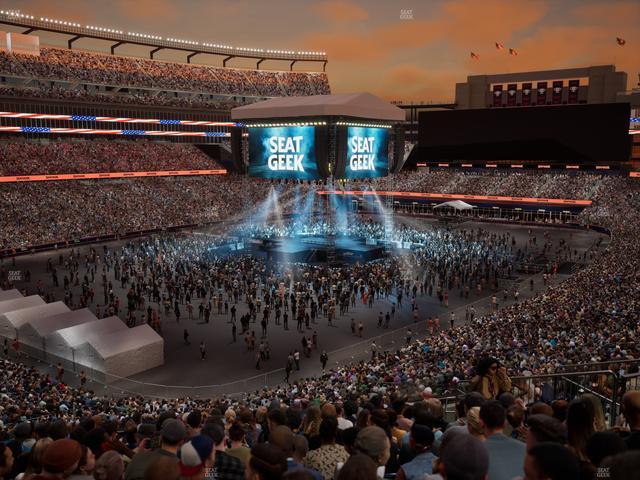 Gillette Stadium - Section 238 Seat View Gillette Stadium - Section 238 Seat View