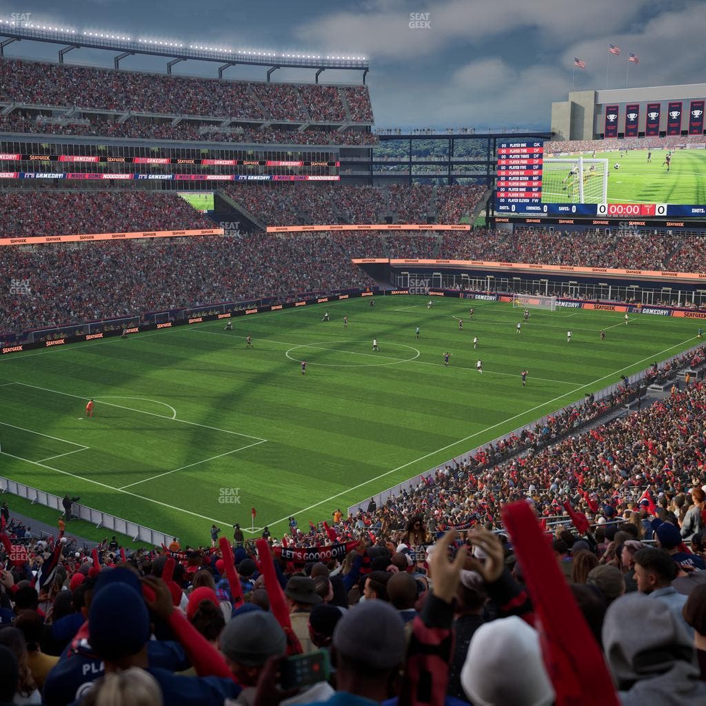 Gillette Stadium - Section 238 Seat View