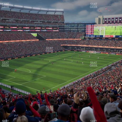 Gillette Stadium - Section 238 Seat View