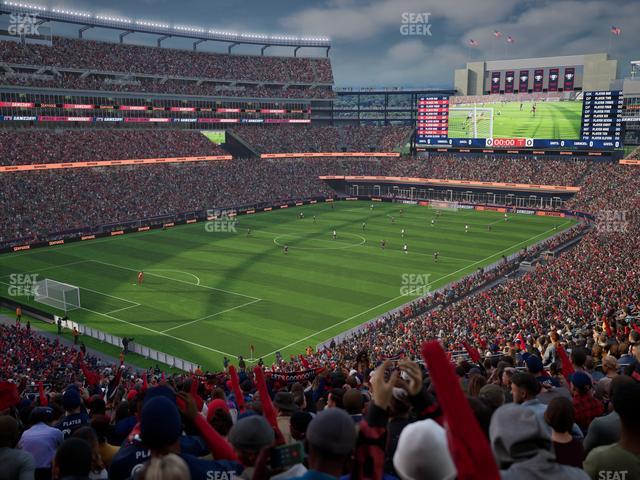 Gillette Stadium - Section 238 Seat View