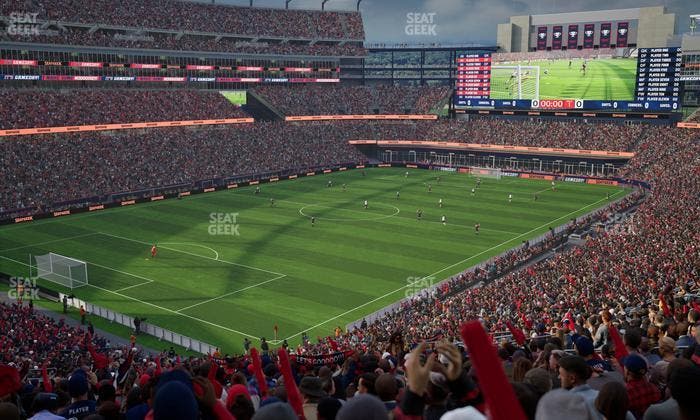 Gillette Stadium - Section 238 Seat View