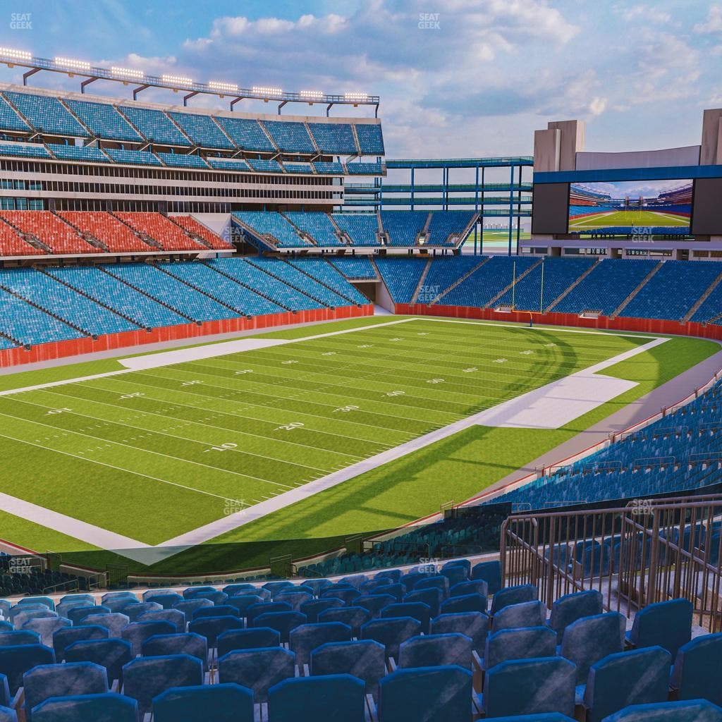 Gillette Stadium - Section 238 Seat View