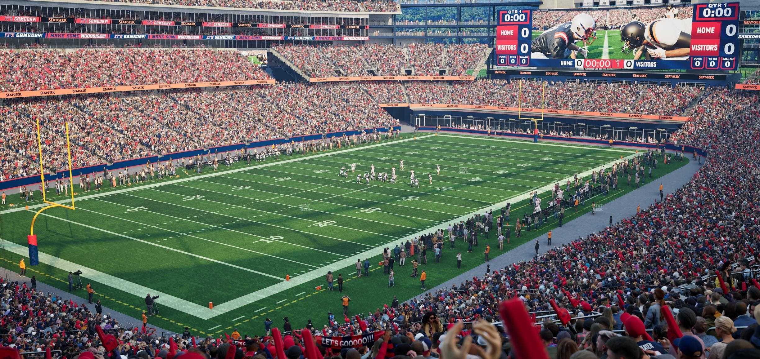 Gillette Stadium - Section 238 Seat View