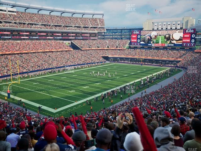 Gillette Stadium - Section 238 Seat View Gillette Stadium - Section 238 Seat View