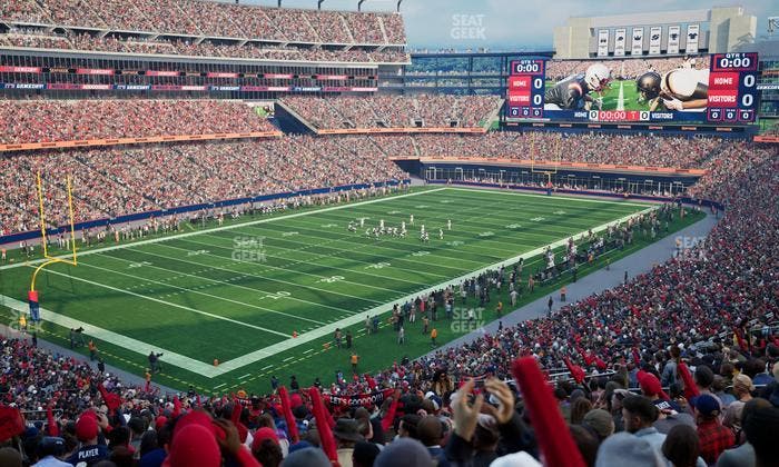 Gillette Stadium - Section 238 Seat View