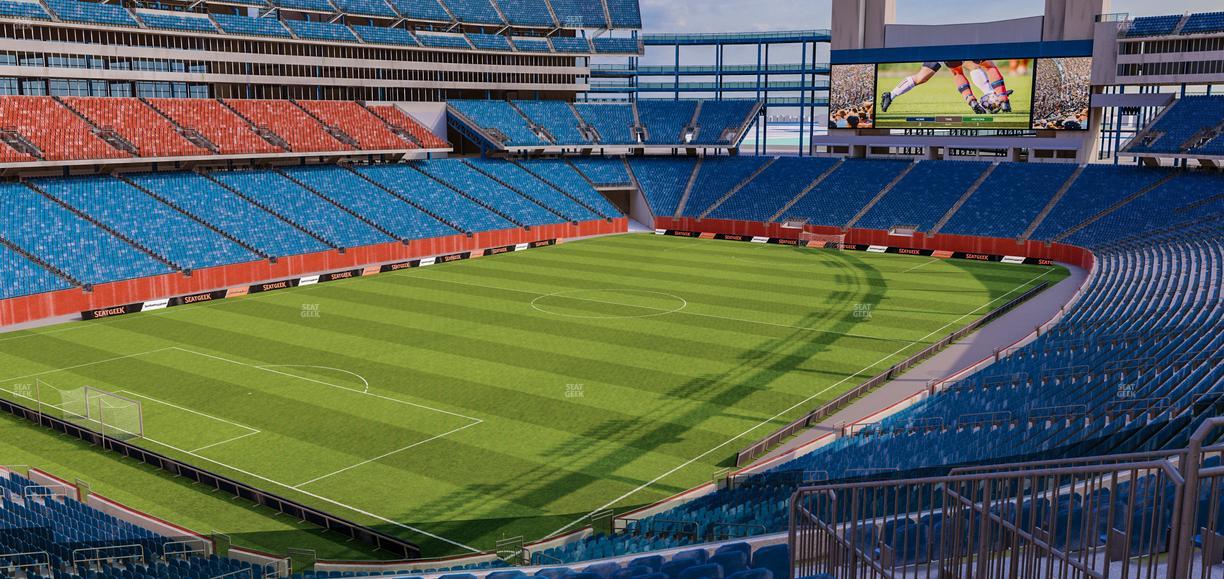 Gillette Stadium - Section 238 Seat View