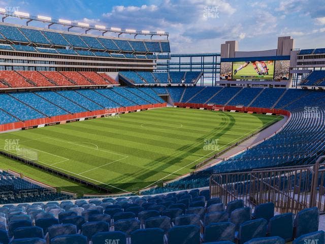 Gillette Stadium - Section 238 Seat View