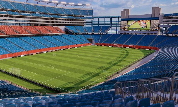 Gillette Stadium - Section 238 Seat View
