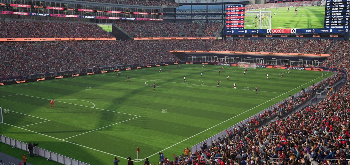 Gillette Stadium - Section 238 Seat View