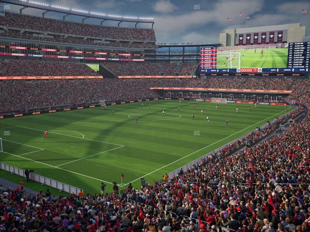 Gillette Stadium - Section 238 Seat View