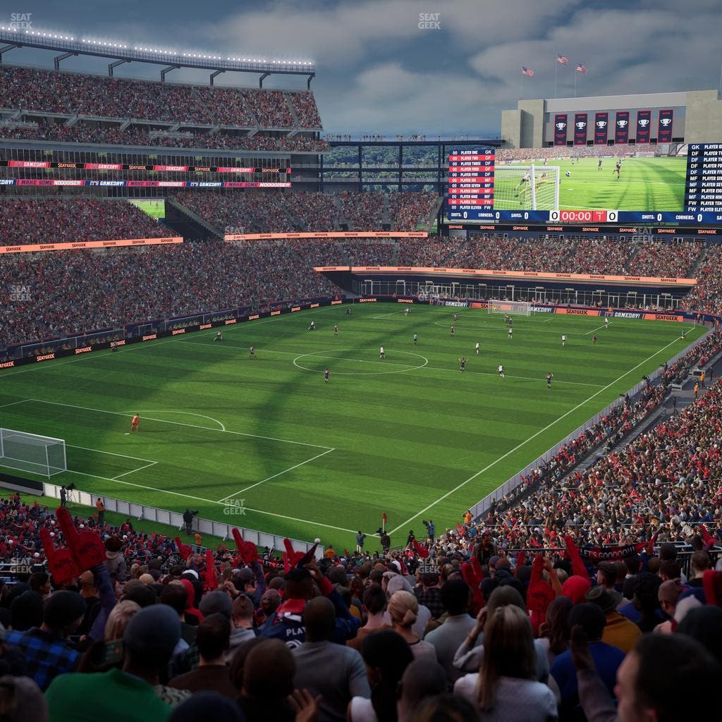 Gillette Stadium - Section 239 Seat View