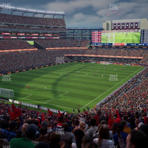 Gillette Stadium - Section 239 Seat View