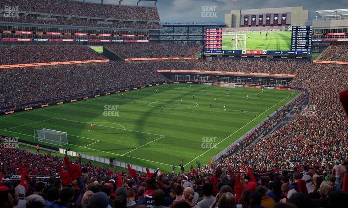 Gillette Stadium - Section 239 Seat View