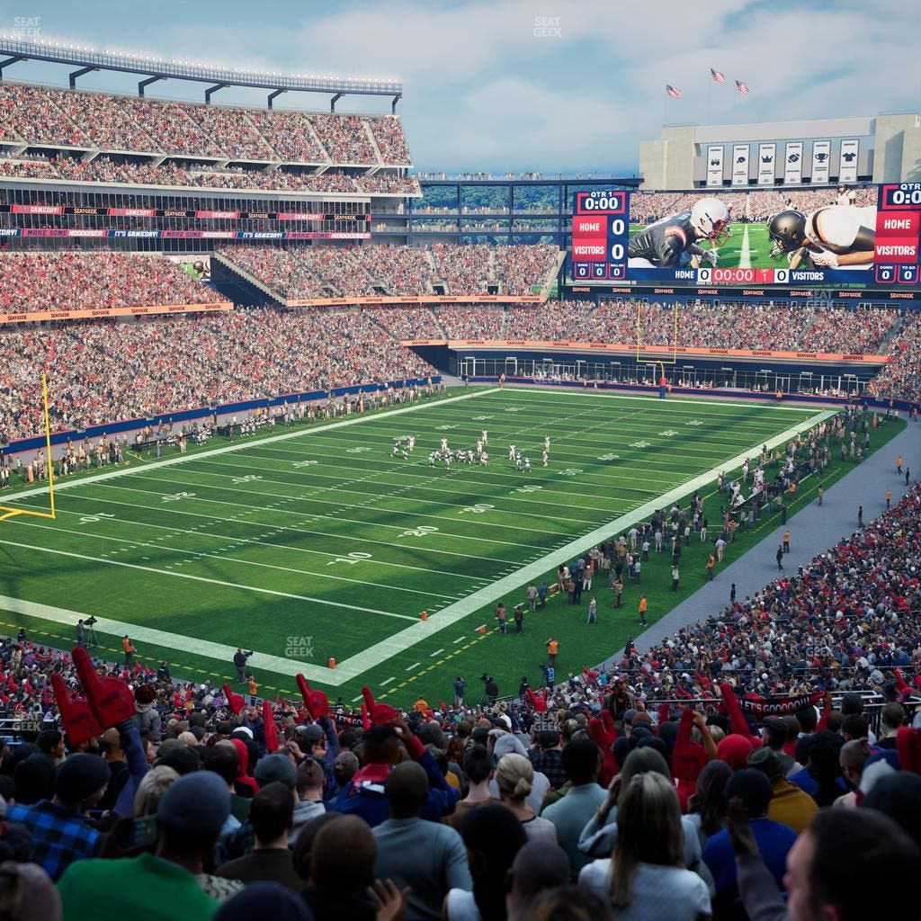 Gillette Stadium - Section 239 Seat View
