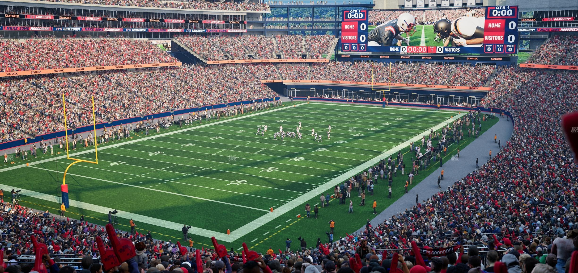Gillette Stadium - Section 239 Seat View